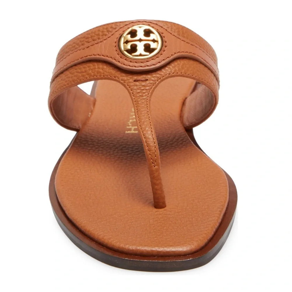 NEW Tory Burch Carson Thong Welt Leather Sandal